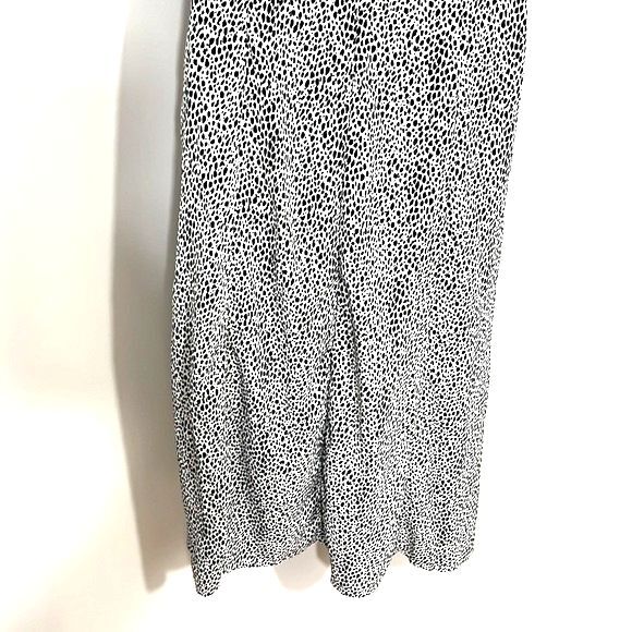 MISSGUIDED Black White Dalmatian Print Dress Size 6 - Picture 7 of 13